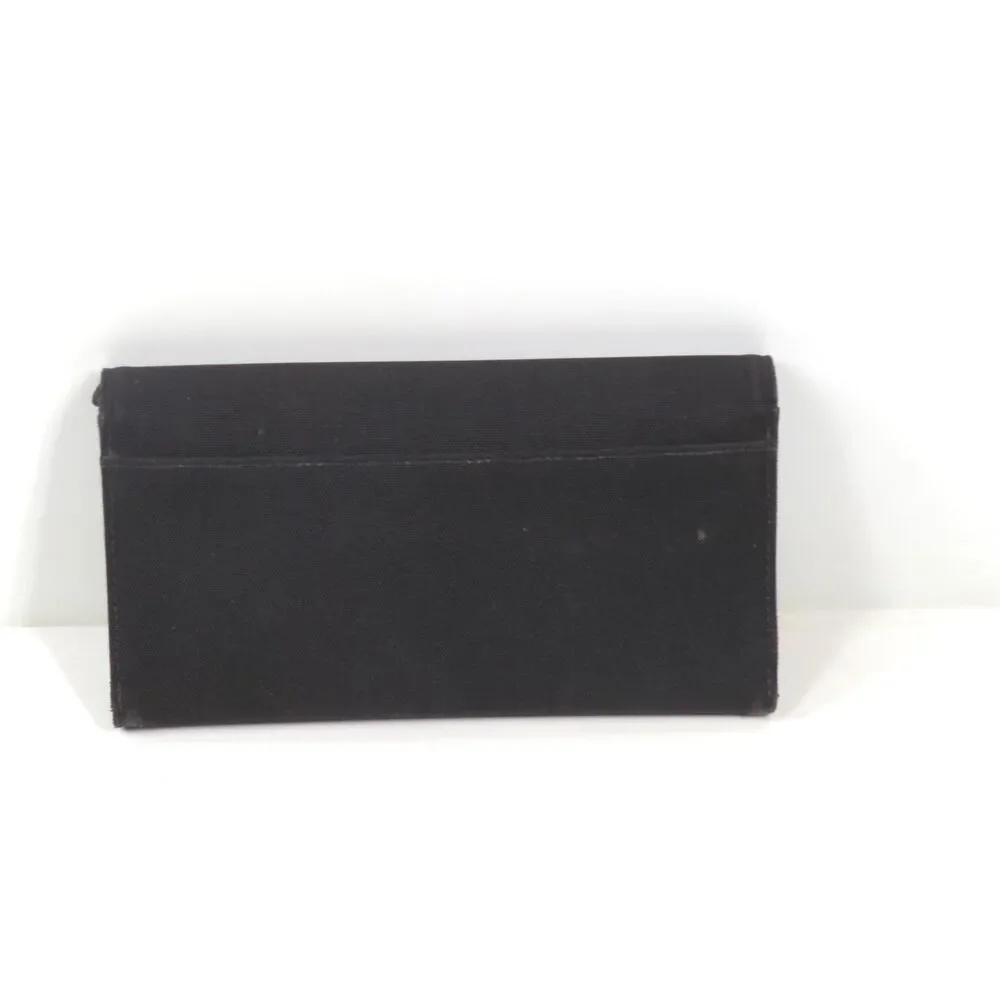 Vintage Lauren Ralph Lauren Long Wallet Black HTF